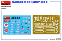 Garage Workshop Set #2 / Werkstatt Zubehör Set #2 - 1:35