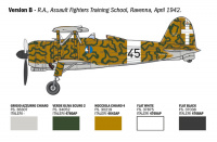 FIAT CR.42 Falco Assault  / Night Fighter - 1/48