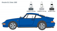 Porsche 911 - Complete Set For Modeling - Starter kit - 1/72