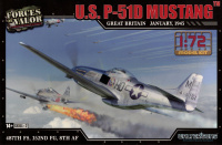 North American P-51D Mustang - Great Britain 1945 - 1/72