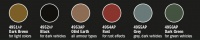 Italeri Acrylic Model Wash Set - 6 Washes / Farben B-Ware