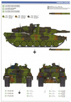 Bemalanleitung / Finishing Guide für Tamiya Leopard 2A7V 56046 / 56047 - 1:16