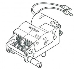 Gearbox L for Tamiya Tiger I (56010) 1:16