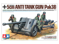 Deutsche 5cm Panzerabwehrkanone PAK 38 - 1:35