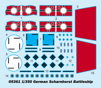 Scharnhorst - German Battleship - 1:350