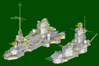 Scharnhorst - German Battleship - 1:350