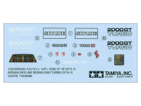 Nissan Skyline Sedan 2000 Turbo GT-ES - 1:24