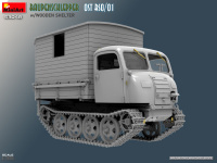 Raupenschlepper Ost RSO/01 mit Holzaufbau / Holzkabine - 1:35