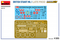 British Stuart Mk. I - Late Production - with full interior - 1/35