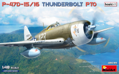P-47D 15/16 - Thunderbolt - Pacific Theatre of Operations / PTO - Basic Kit - 1/48