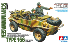 Schwimmwagen Typ 166 - PKW K2 - Wide Wheel Version - 1:35