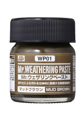 Mr. Weathering Paste - Mud Brown - 40 ml Mr. Weathering Paste - Mud Brown - 40 ml