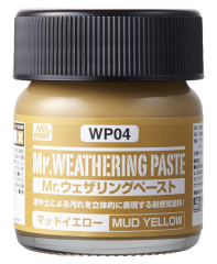 Mr. Weathering Paste - Mud Yellow - 40 ml Mr. Weathering Paste - Mud Yellow - 40 ml