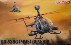 MD 530G (MMS) Gunship - Rarität - 1:35