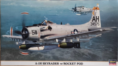 A-1H Skyraider with Rocket Pod - Vintage - 1/72