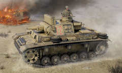 Panzerkampfwagen III Ausf. N - Tunisia - 1/16