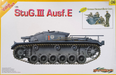 StuG III Ausf. E + Sturmartillerie Crew - Rarität - 1:35