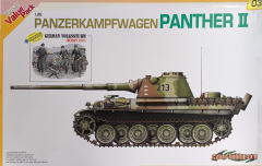 Panzerkampfwagen Panther II + German Volkssturm - Vintage - 1/35 Panzerkampfwagen Panther II + German Volkssturm - Vintage - 1/35