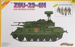 ZSU-23-4M Air Defense System + Soviet Motor Rifle Troops - Rarität - 1:35