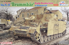 Brummbär - Early Production with Zimmerit - Rarität - 1:35
