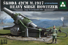 Skoda 42cm M.1917 - 42cm Haubitze (t) - Belagerung von Sevastopol 1942 - 1:35