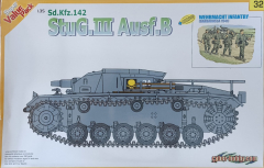 Sturmgeschütz III Ausf. B + Wehrmacht Infantry - Rarität - 1:35