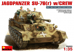 German Jagdpanzer SU-76(r) with Crew - Second Choice - 1/35