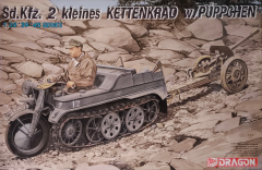 Sd.Kfz. 2 kleines Kettenkrad with Püppchen - Vintage - 1/35