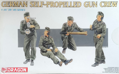 German Self-Propelled Gun Crew - Rarität - 1:35