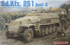 Sd.Kfz. 251 Ausf. C - Rarität - 1:35