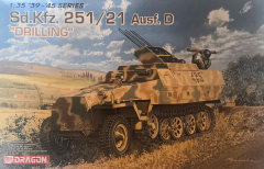 Sd.Kfz. 251/21 Ausf. D - Drilling - Rarität - 1:35