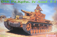 DAK Panzer IV Ausf. F1 - Rarität - 1:35