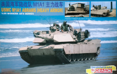 USMC M1A1 Abrams (Heavy Armor) - Rarität - 1:35