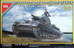 German Panzerkampfwagen IV Ausf. D / Tauch - Vintage - 1/35