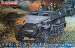 Sd.Kfz. 251/1 Ausf. C Rivetted Version - Rarität - 1:35