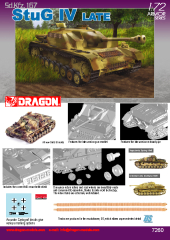 Sd.Kfz. 167 StuG IV late - Rarität - 1:72