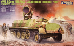 sWS 60cm Infrared Searchlight Carrier UHU - Rarität - 1:35