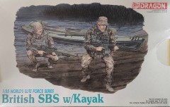 British SBS with Kayak - Rarität - 1:35