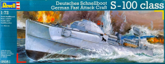 Deutsches Schnellboot S-100 - Rarität - 1:72