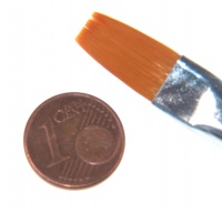 Size 12 brush synthetic flat