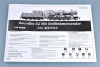 German Baureihe 52 with Steifrahmentender - 1/35