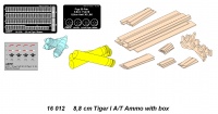 8,8 cm Munition und Munitionskisten