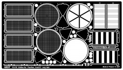 Photo-Etched Grilles for Panther G and Jagdpanther , 1:16 Scale