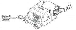 Gearbox R for Tamiya Panther Series (56022 and 56024) 1:16