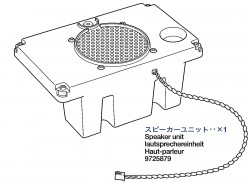 Lautsprechereinheit für Tamiya Panther Serie (56022 und 56024)