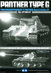 Instructions for Tamiya Panther G (56022) 1:16
