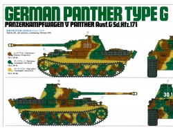 Finishing Guide for Tamiya Panther G (56022) 1:16