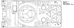 Oberwanne für Tamiya Leopard 2A6 (56020) 1:16