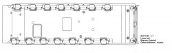 Lower Hull for Tamiya Leopard 2A6 (56020) 1:16