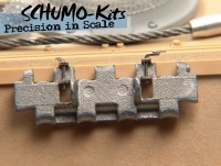 Rear spare-track holders for Tamiya Panther G and Jagdpanther